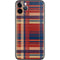 Red and Blue Plaid iPhone 11 Pro Skin